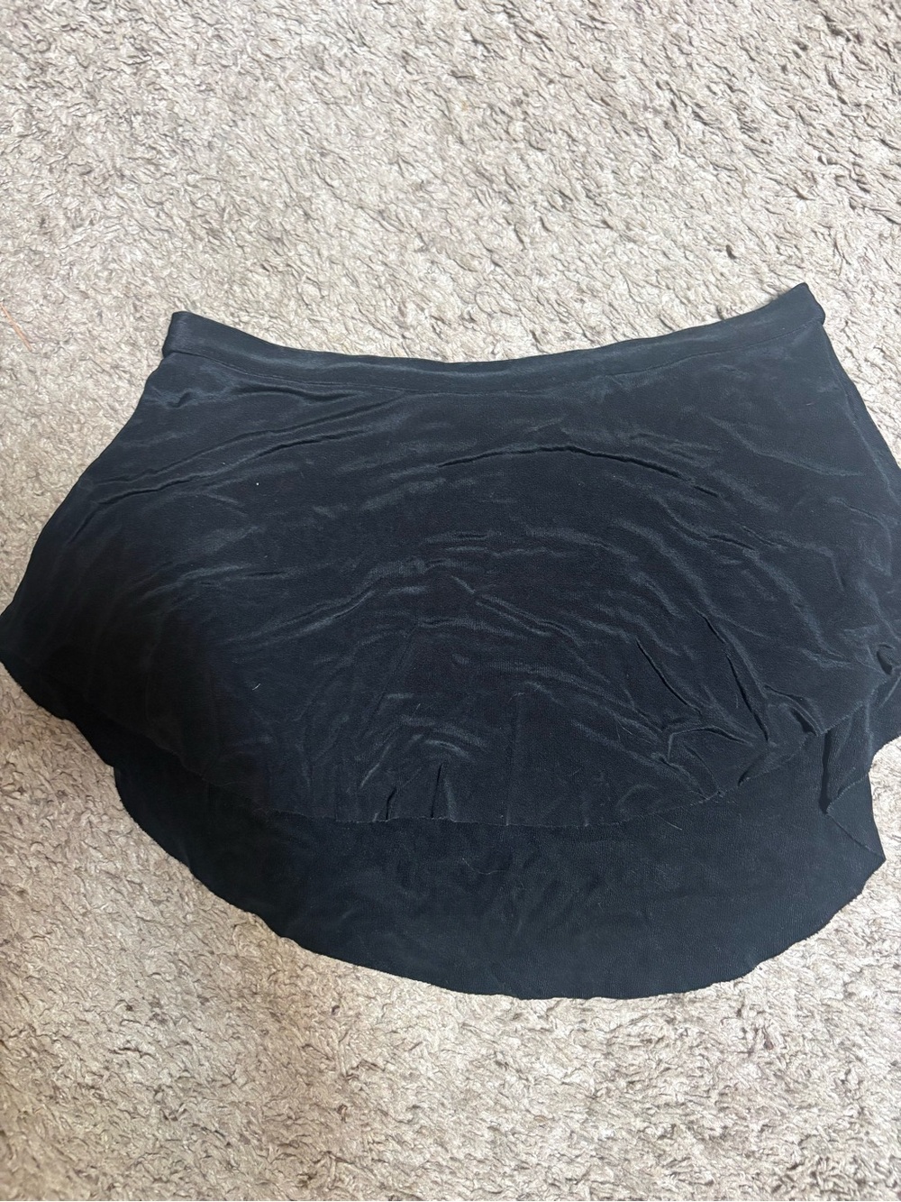 Black Bullet Pointe Skirt - Classic Pull-On Skirt